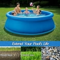 thumbnail image 2 of Tapis de Doublure Rond hors Terre de 18 Pi pour Piscine, sous-Couche de Tapis de Piscine Extérieur Robuste pour Piscines Rondes de 18 Pi, Empêche les Perforations, Protège-Toile de Sol pour Piscine (18 Pi), 2 of 7