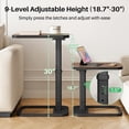 thumbnail image 4 of Mesa Lateral Ajustable en Forma de C con Seguro Kitstorack, 4 of 9