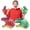 Green, variant on Realistic Soft Animal Head Hand Dinosaure Puppets Figure Doll Dino Rubber Arm Novelty Funny Toy Red 13.5 cmx12 cm