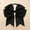 Black, variant on Ribbon Satin Fishtail Bow Hair Ties And Headbands For Girls Elegant Hair Accessories For Everyday Wear