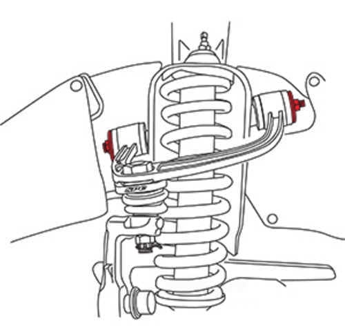 Specialty Products Company / SPC Performance SPC 21060 - LEXUS TOYOTA CONTROL ARM HARDWARE KIT