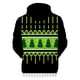 thumbnail image 3 of Sudaderas Navideñas Para Mujer Vintage Divertidas de Manga Larga Con Cuello Redondo Shift Printed Tops Odeerbi  ODB209487, 3 of 4