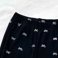 thumbnail image 3 of Karoyedx Flare Leggings for Kids Girls Toddler Baby Girl Flare Pants Bow Ruffle Elastic Waist Leggings Bell Bottoms Clothes Black Size,2-3 Years, 3 of 3