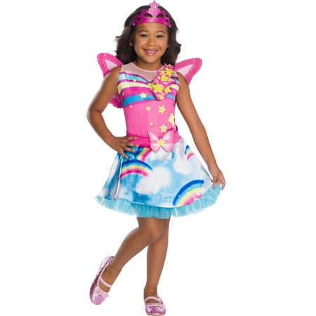 Girls Barbie Fairy Costume