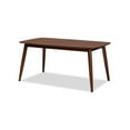 thumbnail image 1 of Baxton Studio Edna Brown Finished Wood Dining Table, 1 of 8
