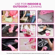 (Pack of 2) The Pink Stuff Miracle Cleaning Kit Paste with Dual-Sided Sponge and Scrubber