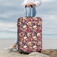 thumbnail image 5 of Cauagu Skull rock record artist Print Travel Luggage Cover,Travel Dust-proof Suitcase Cover Softside Suitcase Protector for 18-32inch,Not Included Suitcase, 5 of 8