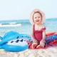 thumbnail image 5 of Anillo de natación flotante para asiento de piscina Baby Shark, anillo inflable para piscina para niños con dosel inflable ajustable para bebés de 6 a 36 meses, 5 of 5