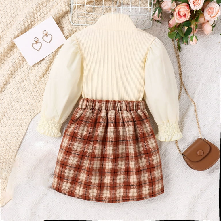 90s Outfit 90s Skirt Buttons Fesfesfes Kids 90s Outfits For Girls