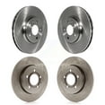 thumbnail image 1 of CMX Front Rear Disc Brake Rotors Kit for Car 2009 Audi A4 Quattro Sedan Wagon with 288mm Diameter Rotor K8-102282, 1 of 8
