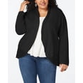 thumbnail image 1 of Style & Co. Womens Plus Crochet Trim Open Front Cardigan Top, 1 of 1