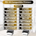 thumbnail image 2 of PB-211 Compatible 2 Toner Cartridges PB211 Replacement for Pantum P2200 P2500 P2500W M6500 M6500N M6500W M6500NW M6550 M6550N M6550NW M6600 M6600N M6600W M6600NW, 2 of 4