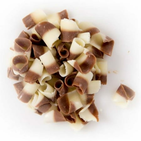 Dobla Milk/White Chocolate Curls 8 Ounce