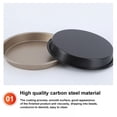 thumbnail image 6 of Prettyui Carbon Steel Nonstick 10" Diameter Round Pizza Pan, Pizza Crisper,Black, 6 of 7