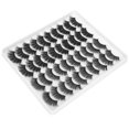 thumbnail image 3 of 20 Pares De Pestañas Postizas, Pestañas Postizas De Maquillaje, Juego De Pestañas Postizas Profesionales, Pestañas Postizas Rizadas Tridimensionales Para Maquillaje De Mujeres ANGGREK MC-17, 3 of 8