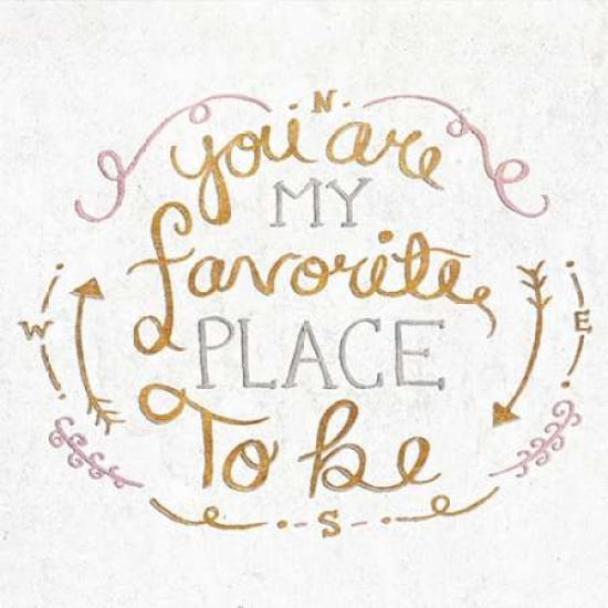 You Are My Favorite Square Canvas Art - SD Graphics Studio(24X24)