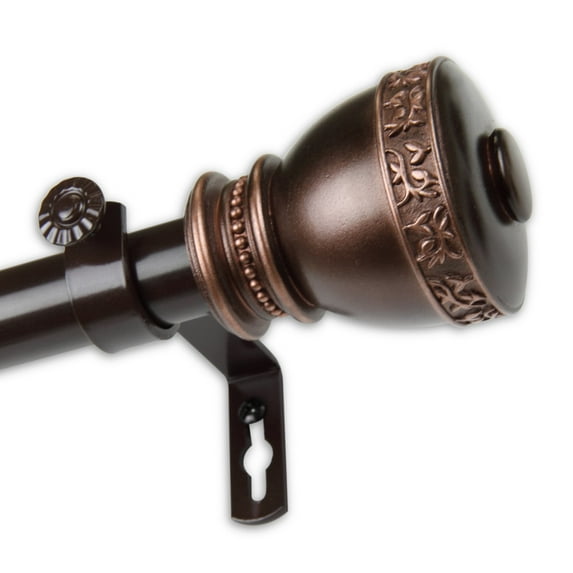 InStyleDesign Tahlia 1 inch Diameter Adjustable Curtain Rod