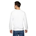 thumbnail image 2 of Fruit of the Loom 7.2 oz. Sofspun Crewneck Sweatshirt (SF72R) White, L, 2 of 2