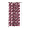 thumbnail image 5 of Red Christmas Deer and Tree Pattern Shower Curtain 36"x72" ,Bathroom Decorative Shower Curtains Set with 12 Hooks,Modern Waterproof Washable Shower Curtain, 5 of 6