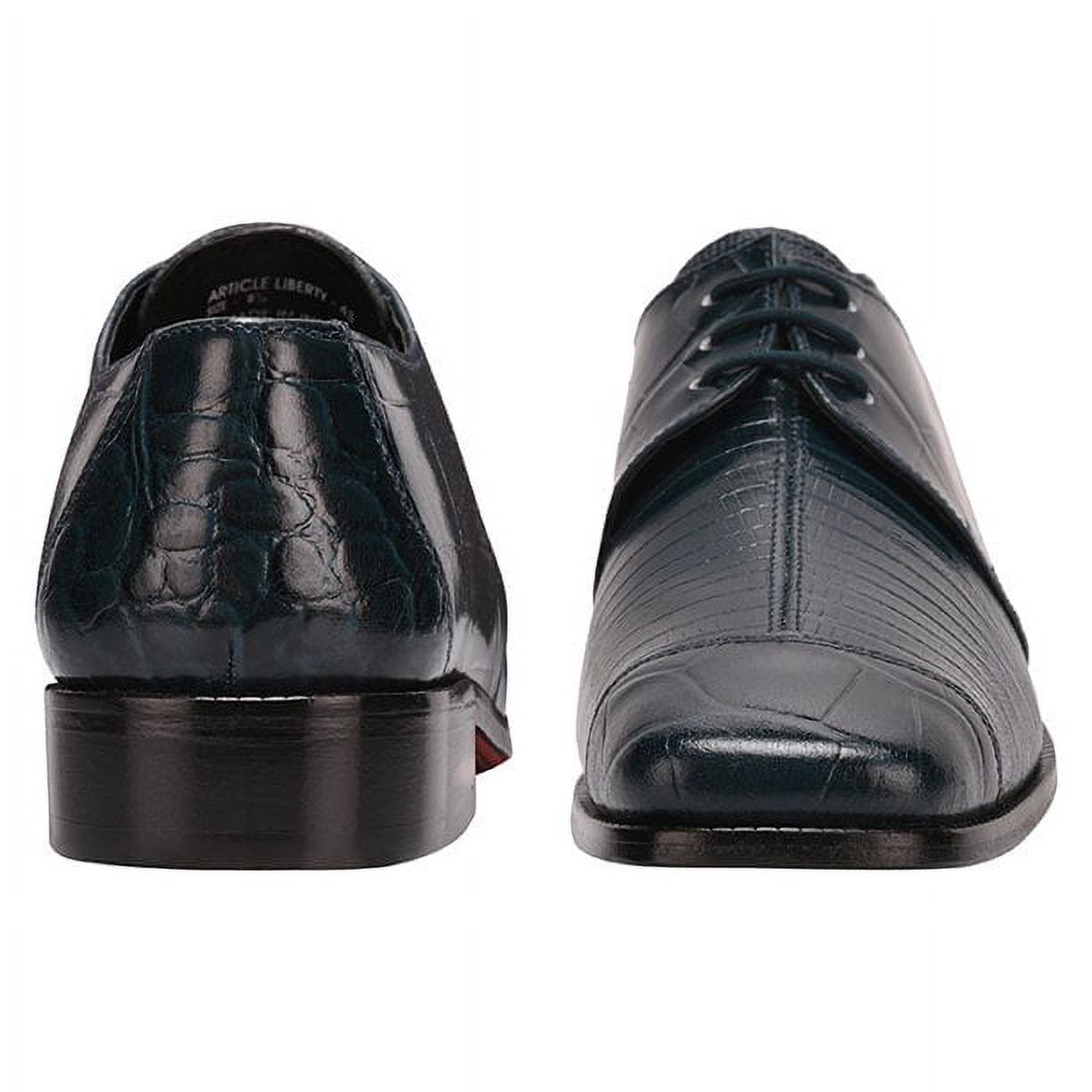 LIBERTYZENO Mens Genuine Leather Male Oxford Style Lace Up  display picture 3