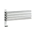 thumbnail image 1 of Mistaha Swivel Out Towel Racks with Hooks 4-Bars Foldable Arms Bath Towel Hanger Wall Mount Towel Bar Stainless Steel Towel Holder Organizer for Bathroom Kitchen, 1 of 8