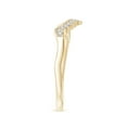 thumbnail image 3 of ANGARA Lab Grown Aeon Diamond Contour Wedding Ring for Women in 14K Yellow Gold (Size-1.1mm| Color-F-G| Clarity-VS) | April Birthstone, Anniversary, Jewelry Gift for Women | Lab-Grown Diamond Ring, 3 of 4