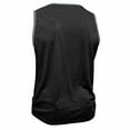 thumbnail image 7 of BXJX Mens and Big & Tall Gym Tank Tops- Breathable Athletic Workout Summer Athleisure Comfy Shirts for Men with Pocket Black Size 2XL, 7 of 7