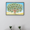 thumbnail image 2 of 2X Family Tree Chart to Fill in 6 Generation Genealogy Poster Blank Fillable Ancestry Chart,Print Family Tree Picture A, 2 of 3