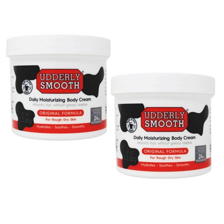 Udderly Smooth Body Cream 10 oz (Pack of 2)