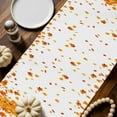 thumbnail image 2 of Thanksgiving Gnome Cotton Linen Table Runner, Washable Table Runners for Kitchen, Dining Room, Holiday, Home Party Table Decor, 13x90 Inches, 2 of 9