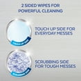 thumbnail image 5 of Lysol Dual Action Disinfecting Wipes, Citrus 150ct (2X80ct), Tested & Proven to Kill COVID-19 Virus, Packaging May Vary, 5 of 7