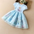 thumbnail image 3 of Regalo de vestido de cumpleaños de niña 2 11 años Frozen Elsa, 3 of 4
