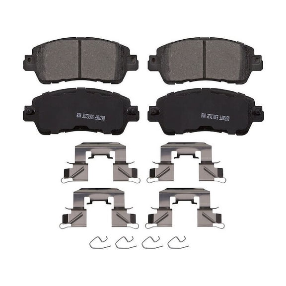 Front Brake Pad Set - Compatible with 2017 - 2018 Toyota Yaris iA