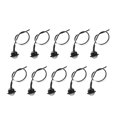thumbnail image 1 of Signal 10pcs Side Marker Light 3LED IP68 Waterproof Round Clearance Indicator Taillight Universal for Truck Car RV, 1 of 7