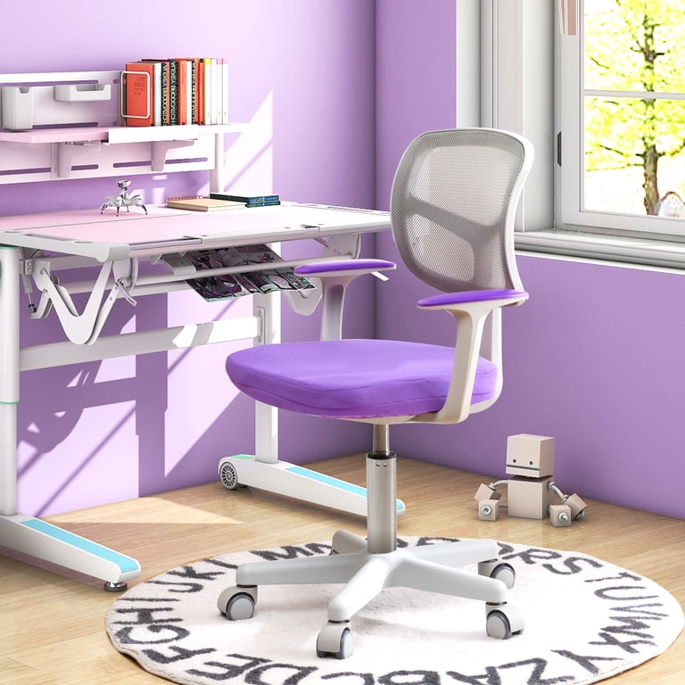 Gymax Adjustable Height Kids Desk Chair with Auto-Lock Universal