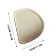 thumbnail image 3 of Car Heated Lumbar Cushion, USB Heating Back Support Pillow for Winter Comfort and Pain Relief, Warm Neck and Waist Support for Cars Home Office, Soft Corduroy Hot Compress Seat Cushion, 3 of 3