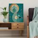 thumbnail image 5 of Qisvanset 12x16 Inch Yorkshire Terrier Dog in Cup Canvas Painting Wall Art, 5 of 5
