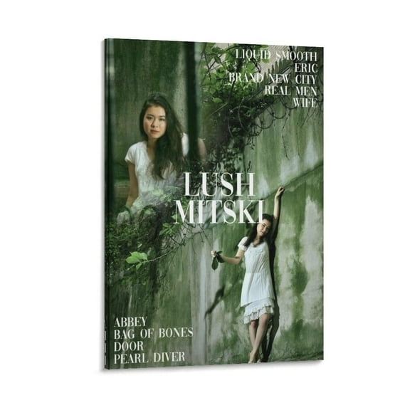 Mitski Lush Poster Canvas Wall Art Posters For Room Aesthetic And DecorCanvas Painting Wall Art Poster for Bedroom Living Room Decor