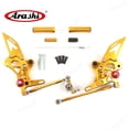 thumbnail image 2 of Arashi (Version 2.0) Rearsets for DUCATI 1098 / 1098 S / 1098 R 2007 - 2009 / 848 2008 - 2010 848 EVO 2011 - 2013 / 1198 / 1198 S / 1198 R 2010 2011 2012 Motorcycle Adjustable Footrests Foot Pegs Gold, 2 of 7