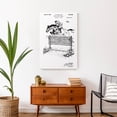 thumbnail image 4 of Creative Products Vintage Horse Jumping Patent 20 x 30 Canvas Wall Art, 4 of 5