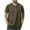 Army Green, variant on lmcalzta Mens Henley Shirts Short Sleeve Cotton Basic T-Shirts Classic Fashion Casual Shirts