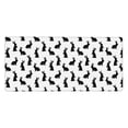 thumbnail image 2 of Disketp Black Rabbit Gaming Mouse Mat Long Extended Mouse Pad Desk Mat Non-Slip Rubber Mice Pads Stitched Edges(315.5 x 16 x 0.12 Inches), 2 of 8