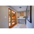 thumbnail image 2 of Elegant Decor V9805F10BK-RC 10 Pouces Couronne Flush Mount&44; Noir, 2 of 2