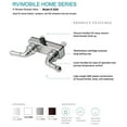 thumbnail image 3 of builders shoppe rv/motorhome replacement non-metallic tub shower faucet valve diverter double handle, 3 of 3