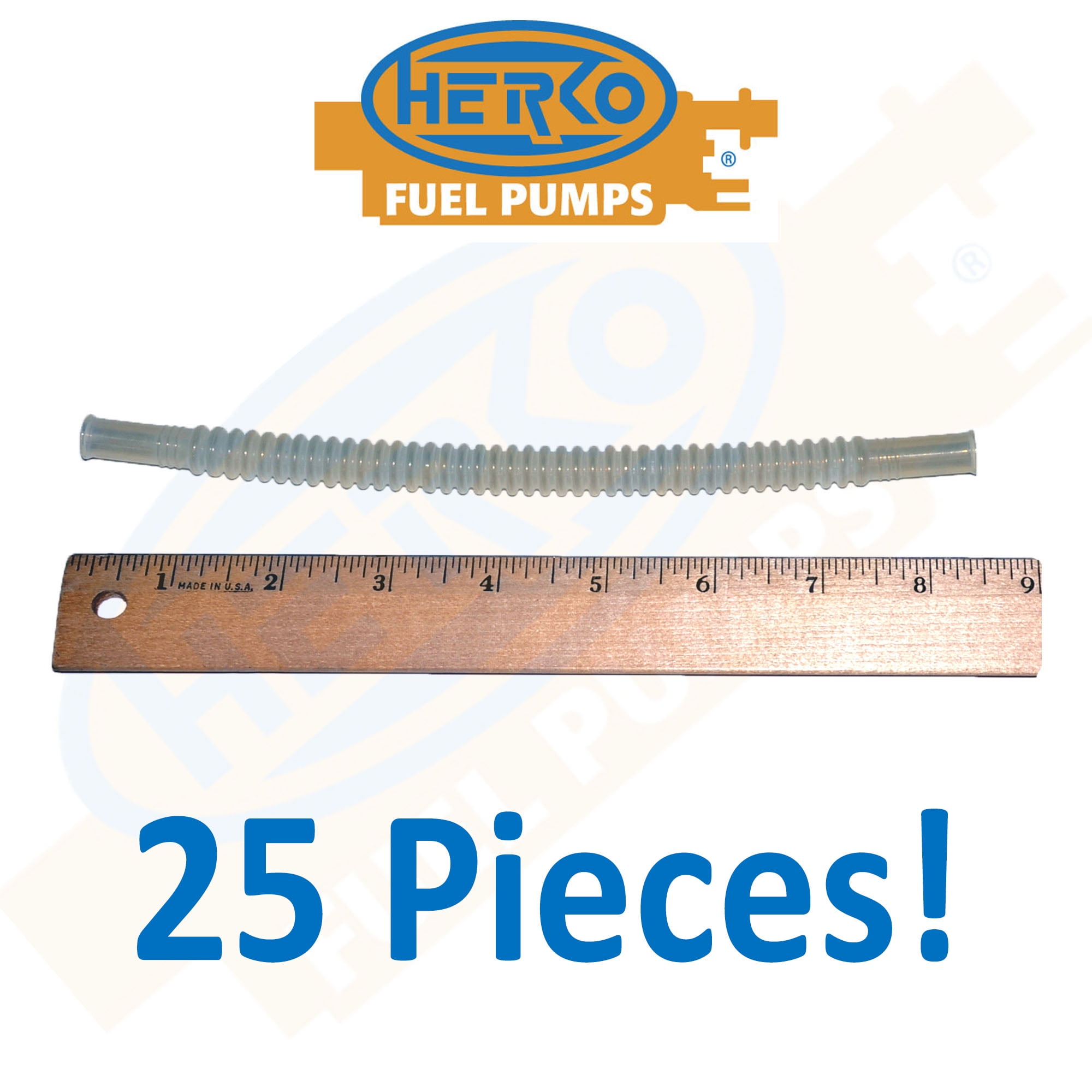 25 Clear Flexible Fuel Pump Assembly Module In Tank Hoses Lines 8.5