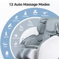 thumbnail image 4 of 3D Shiatsu Recline Massage Zero Gravity Full Body Chair with Waist Heating, 4 of 8