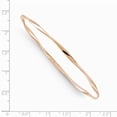 thumbnail image 2 of 10K Rose Gold Slip-On Bangle, 2 of 2
