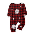 thumbnail image 4 of Lvotionpl Match Family Christmas Pjs, Matching Christmas Pajamas Long Sleeve Top & Pants Set Matching Holiday Family Pajama Xmas Sets, 4 of 4
