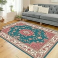 thumbnail image 6 of 6'x9' indoor outdoor carpet roll carpet for dining room table neutral area rug office area rug for rolling chair plaid area rug, 6 of 10