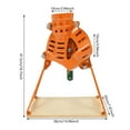 thumbnail image 6 of Wildnix Manual Corn Thresher, Adjustable Feed Opening, Lightweight Carbon Steel Construction, Easy-to-Use for Quick Corn Threshing, 6 of 6